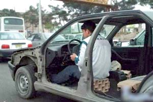 عکس/ ماشین بی در و پیکر!