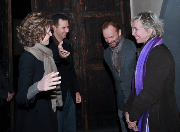 عکس / روزهای خوش اسماء و بشار اسد 