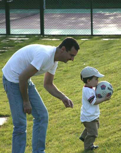 عکس / روزهای خوش اسماء و بشار اسد 