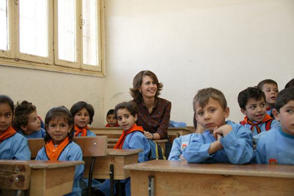 عکس / روزهای خوش اسماء و بشار اسد 