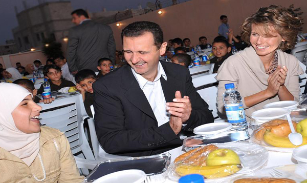 عکس / روزهای خوش اسماء و بشار اسد 