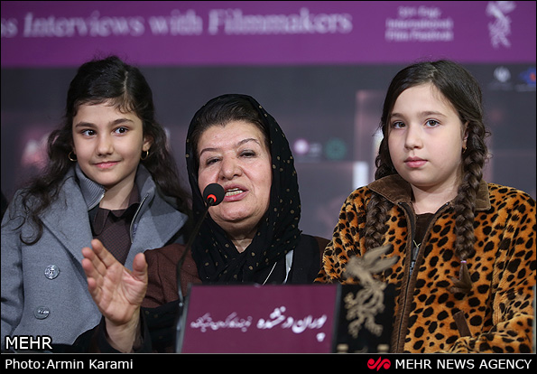 عکس/ نشست خبری هیس دخترها فریاد نمی زنند