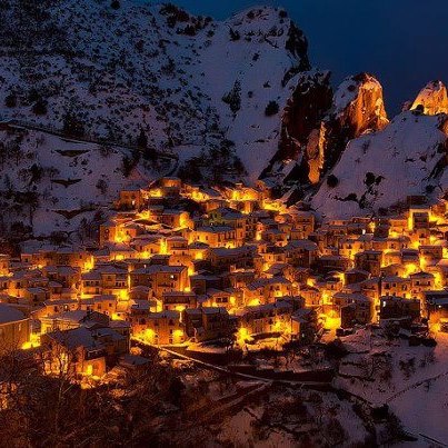 عکس/ روستایی حیرت انگیز در ایتالیا