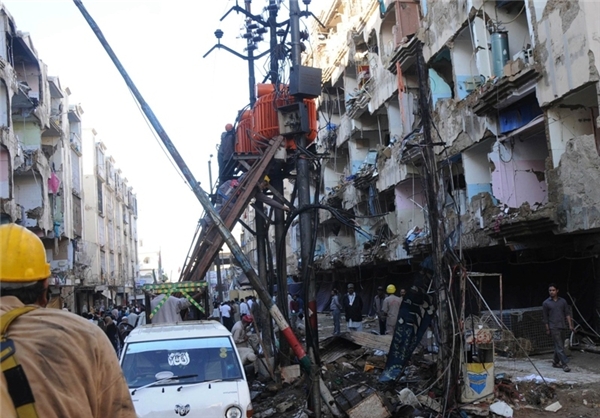 جزئیاتی از محل و شدت انفجار حادثه «کراچی»