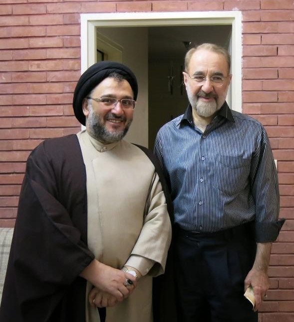 عکس/ خاتمی بدون عبا و عمامه