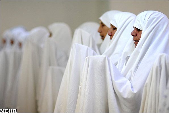 عکس/ زنان سفید پوش