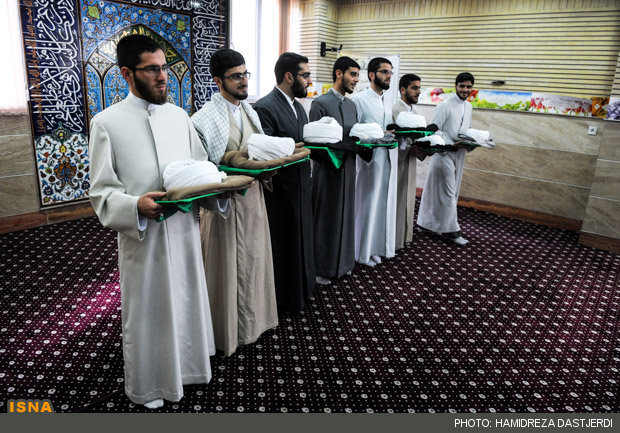 عکس/ مراسم عمامه گذاری