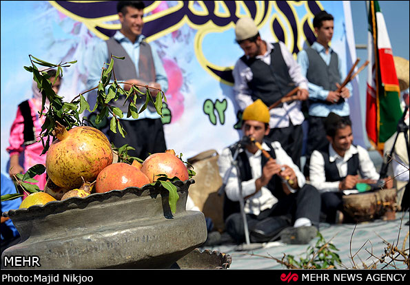 عکس/ جشنواره زیبای انار اشرف