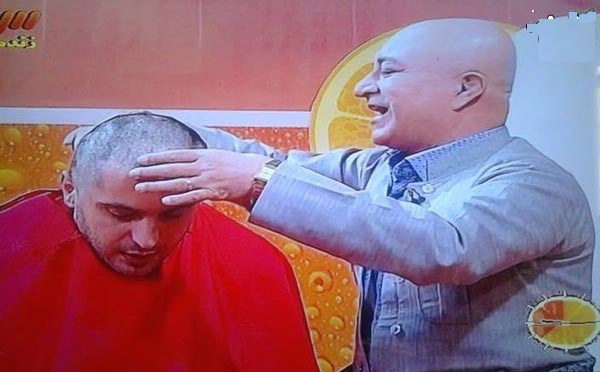 اقدام جالب علی ضیا در تلویزیون