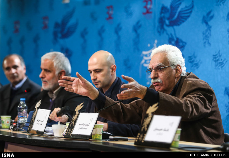 عکس/ نشست خبری عوامل فیلم پنجاه قدم مانده 