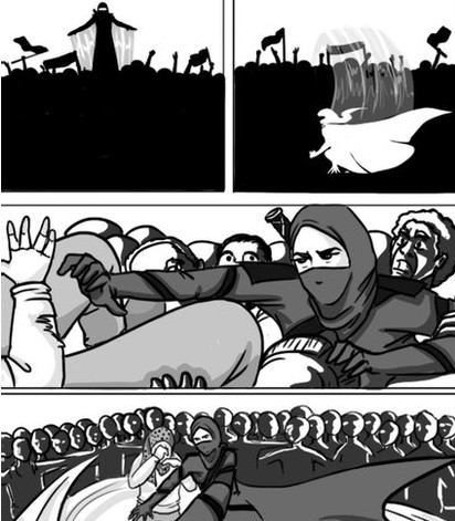 اولین سوپر زن با حجاب، چه کارها که نمی کند خبر ویژه؛ 