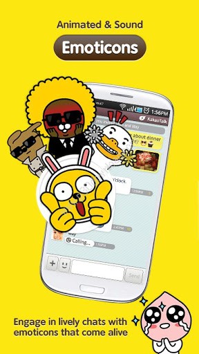 نرم افزار موبایل تماس و پیام رایگان / KakaoTalk Free Calls & Text 
