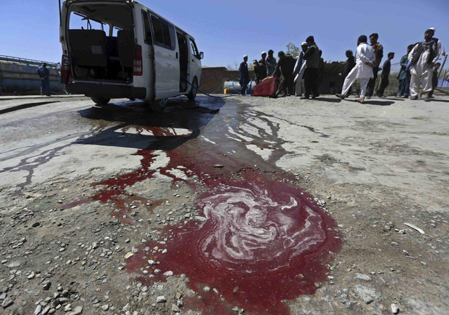 عکس/ 89 کشته در انفجار تروریستی افغانستان