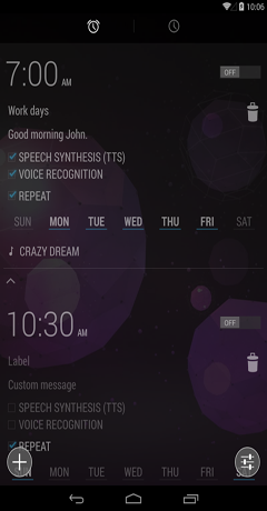 ارتباط هوشمند صوتی با گوشی همراه / WakeVoice – vocal alarm clock v5.2.1