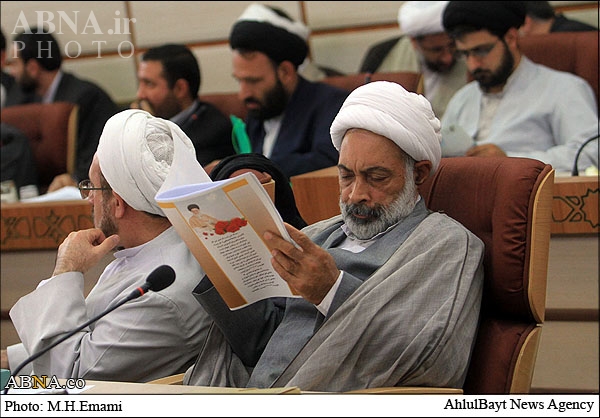 عکس/ دکتر لاریجانی در اجلاس مدیران جامعه المصطفی العالمیه