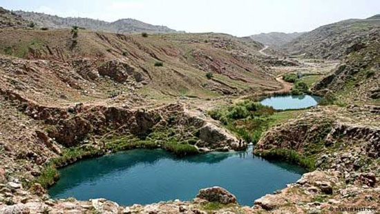 اکوتوریسم/ دریاچه دوقلویی که از اعماق زمین آمده اند
