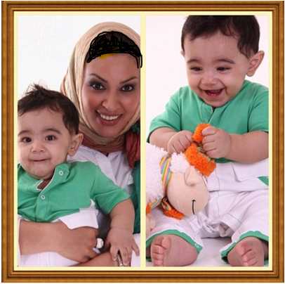 چهره ها/ عکس بامزه زیبا بروفه در کنار خواهر زاده اش
