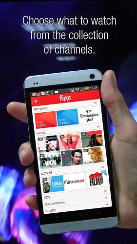 تماشا و اشتراک از طریق وایفای /  Flipps HD (Former iMediaShare) 5.6.3 