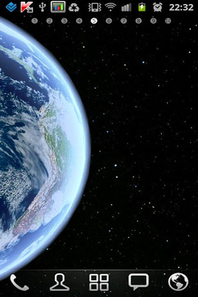 تصویر زمینه متحرک کره زمین / Earth HD Deluxe Edition v3.4.0