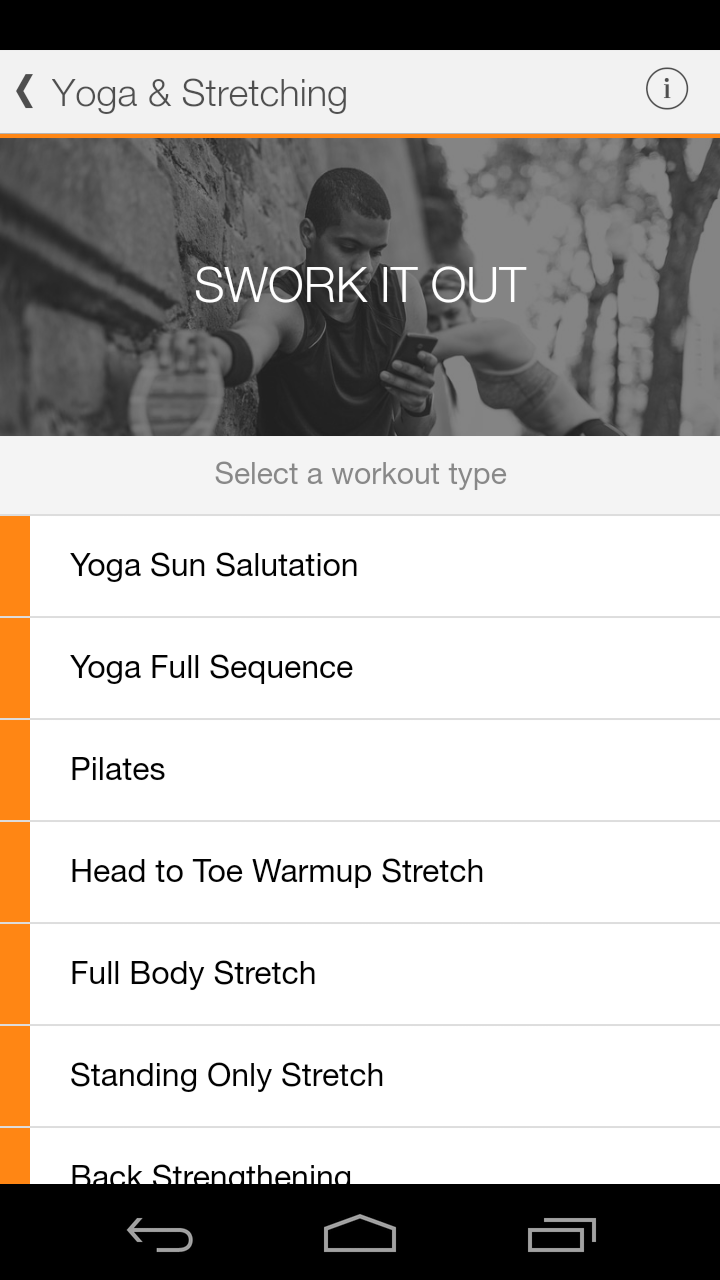 برنامه ریزی ورزشی / Sworkit Pro