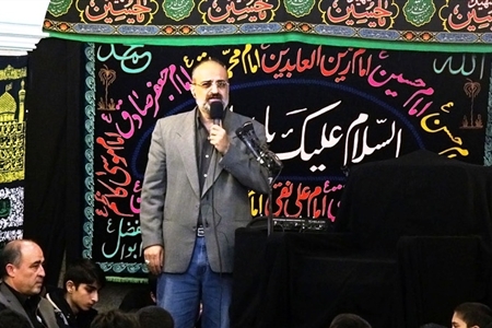 عکس/  مداحی محمد اصفهانی 