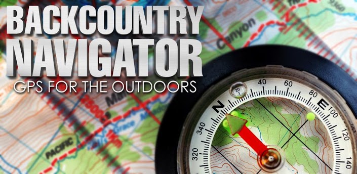 برنامه قطب نما حرفه ای / BackCountry Navigator TOPO GPS v5.5.4