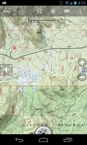 برنامه قطب نما حرفه ای / BackCountry Navigator TOPO GPS v5.5.4