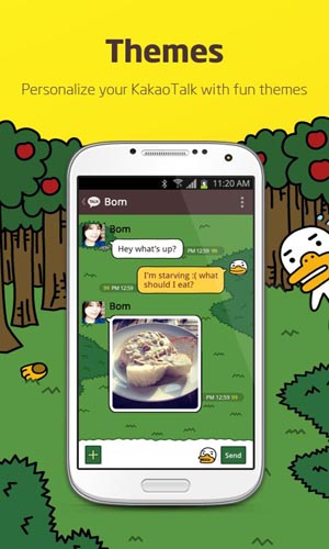 برنامه مسنجر رایگان / KakaoTalk: Free Calls & Text v4.6.9