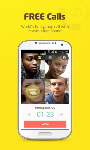 برنامه مسنجر رایگان / KakaoTalk: Free Calls & Text v4.6.9
