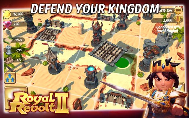 نسخه دوم بازی شورش پادشاهان/ Royal Revolt 2