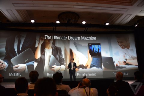 پوشش کنفرانس شرکت ایسوس در نمایشگاه CES 2015 (بخش نخست/ معرفی ASUS transformer Chi)