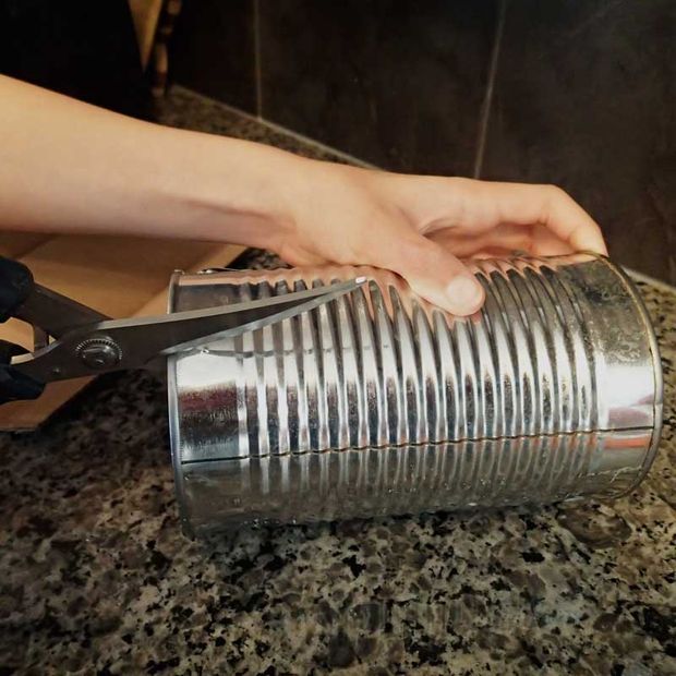 کوله پشتی/ درست کردن اجاق مسافرتی با استفاده از قوطی کنسرو