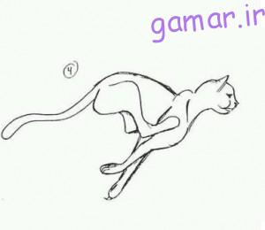 آموزش مرحله به مرحله کشیدن نقاشی یوزپلنگ