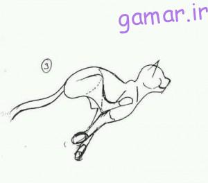 آموزش مرحله به مرحله کشیدن نقاشی یوزپلنگ