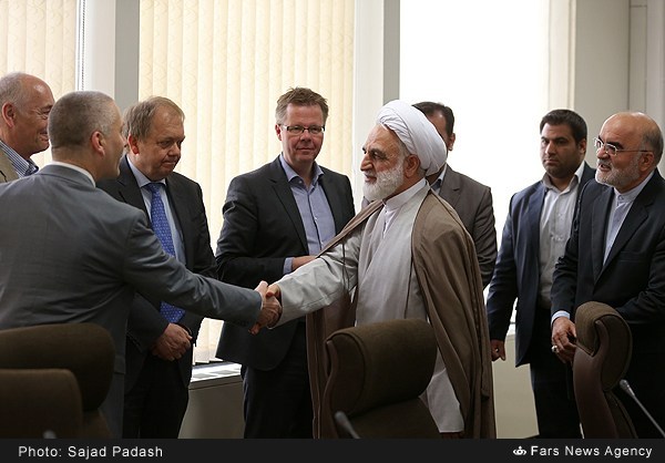 عکس/ دیدار هیات آمبودزمان پارلمانی دانمارک با معاون اول قوه قضائیه