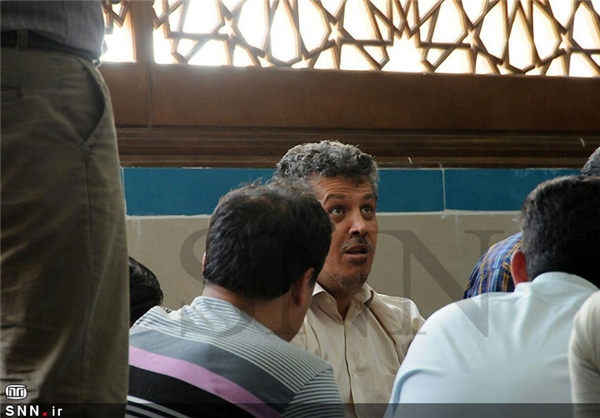 حضور مهدی هاشمی در مراسم اعتکاف
