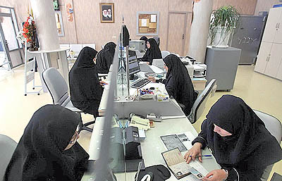 گزارش ایرنا از مساله استخدام زنان در بخش دولتی