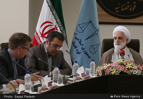 عکس/ دیدار هیات آمبودزمان پارلمانی دانمارک با معاون اول قوه قضائیه
