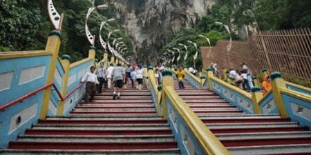 جهان نما/ دیدنی های معبد «باتو کیو» در مالزی 