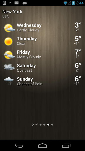 برنامه هواشناسی/ Weather