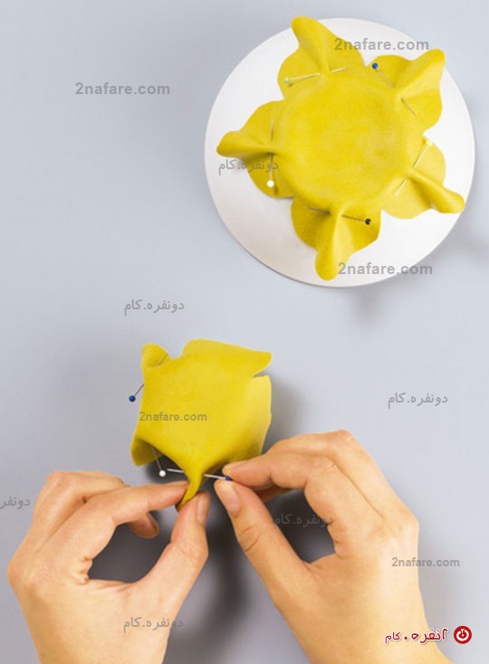 آموزش ساخت گل تزیینی با چرم
