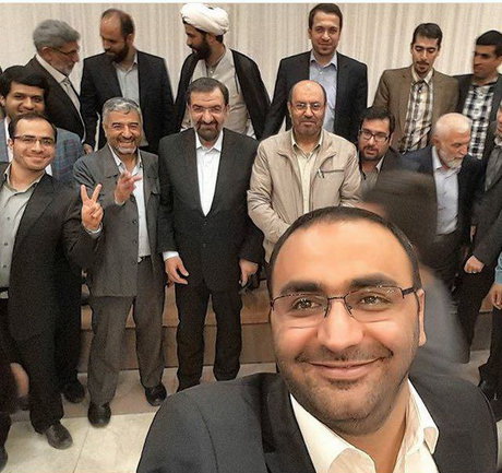 آخرین خبر | سلفی فرزند شهید همت با سردار جعفری و محسن رضایی