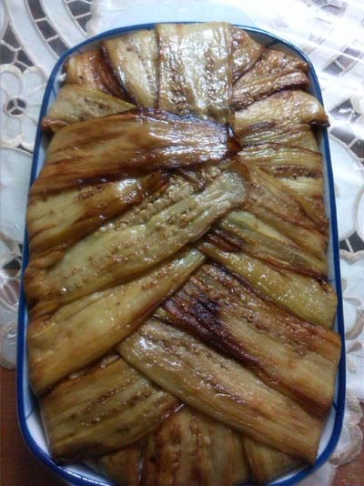 غذاي اصلي/ طرز تهيه تصويري گراتن بادمجان