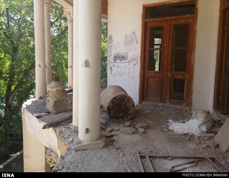 وضعیت نامناسب کاخ «مظفری اوشان»