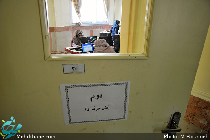 گزارش تصویری از مدرسه دخترانه نابینایان نرجس