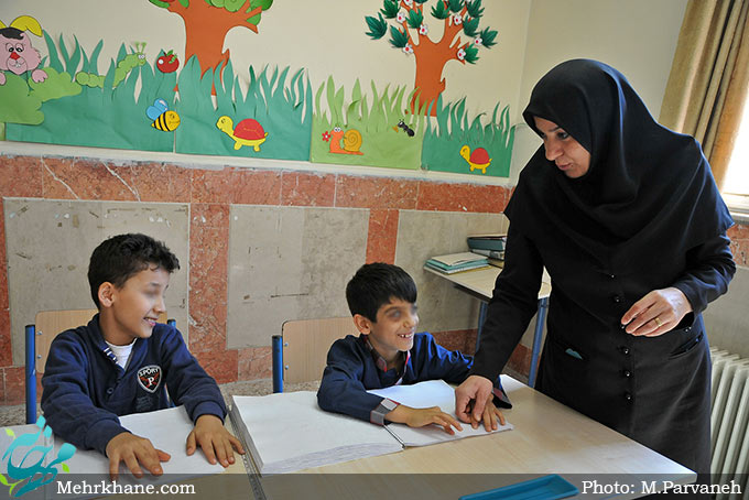 گزارش تصویری از مدرسه دخترانه نابینایان نرجس