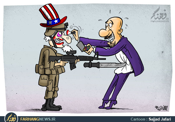 کاریکاتور/ بزک کردن چهره دشمن