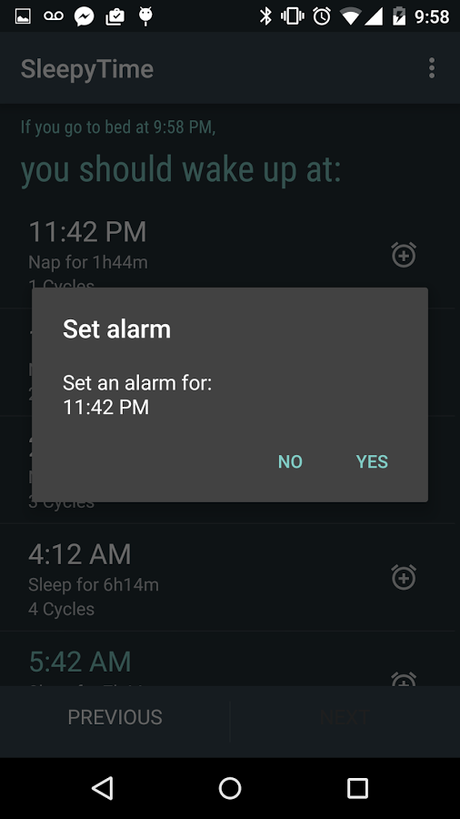 خواب مناسب و دلچسب با کمک گوشی اندرویدی/ SleepyTime: Bedtime Calculator