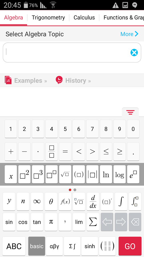 نرم افزاری که مسائل ریاضی را حل می کند/ Symbolab - Math solver