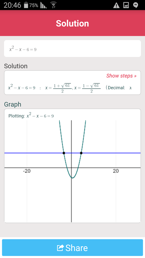 نرم افزاری که مسائل ریاضی را حل می کند/ Symbolab - Math solver